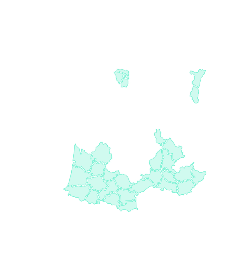 Départements dintervention Qista